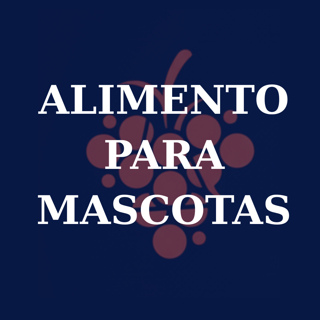 ALIMENTO PARA MASCOTAS