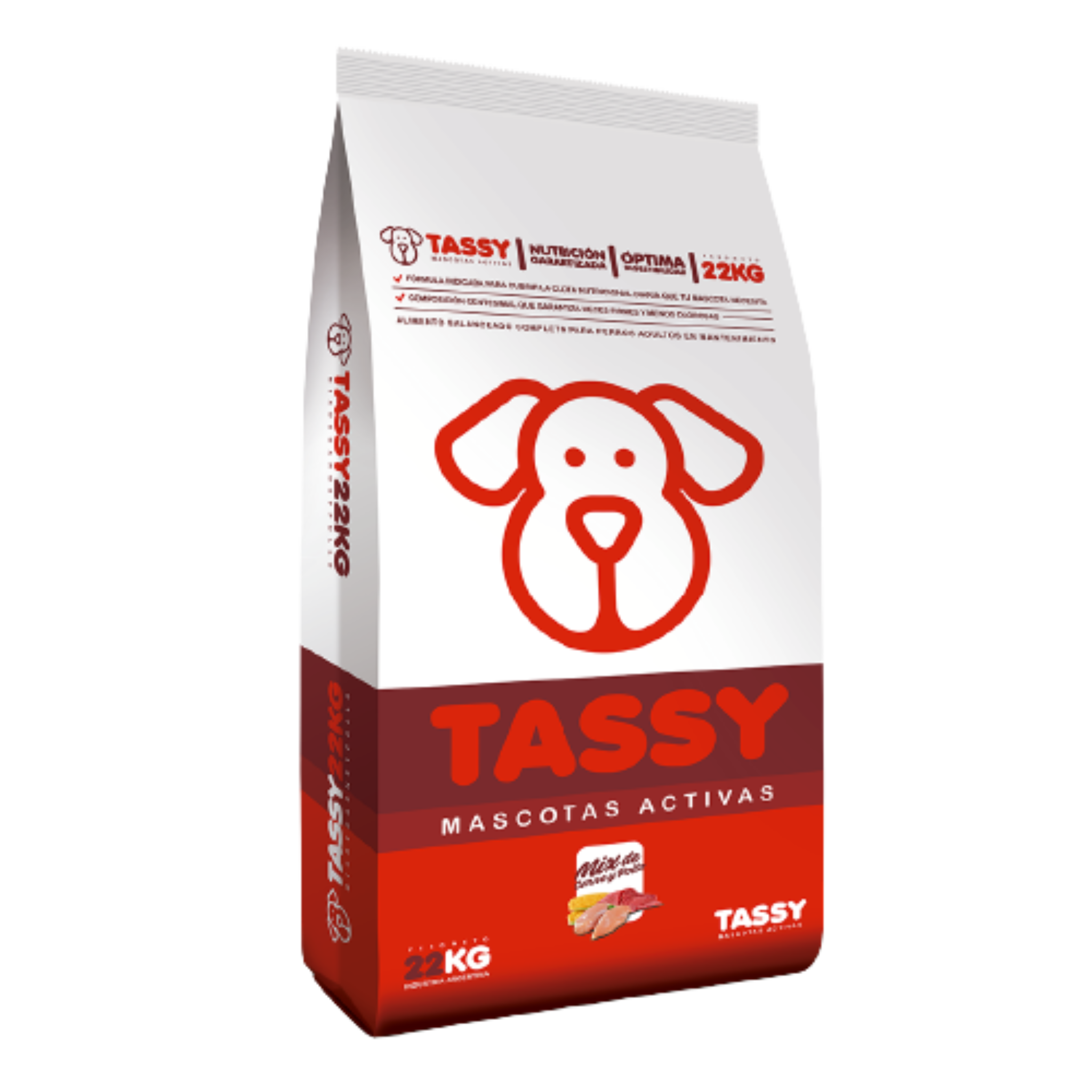 Alimento para perro Tassy 22 kg