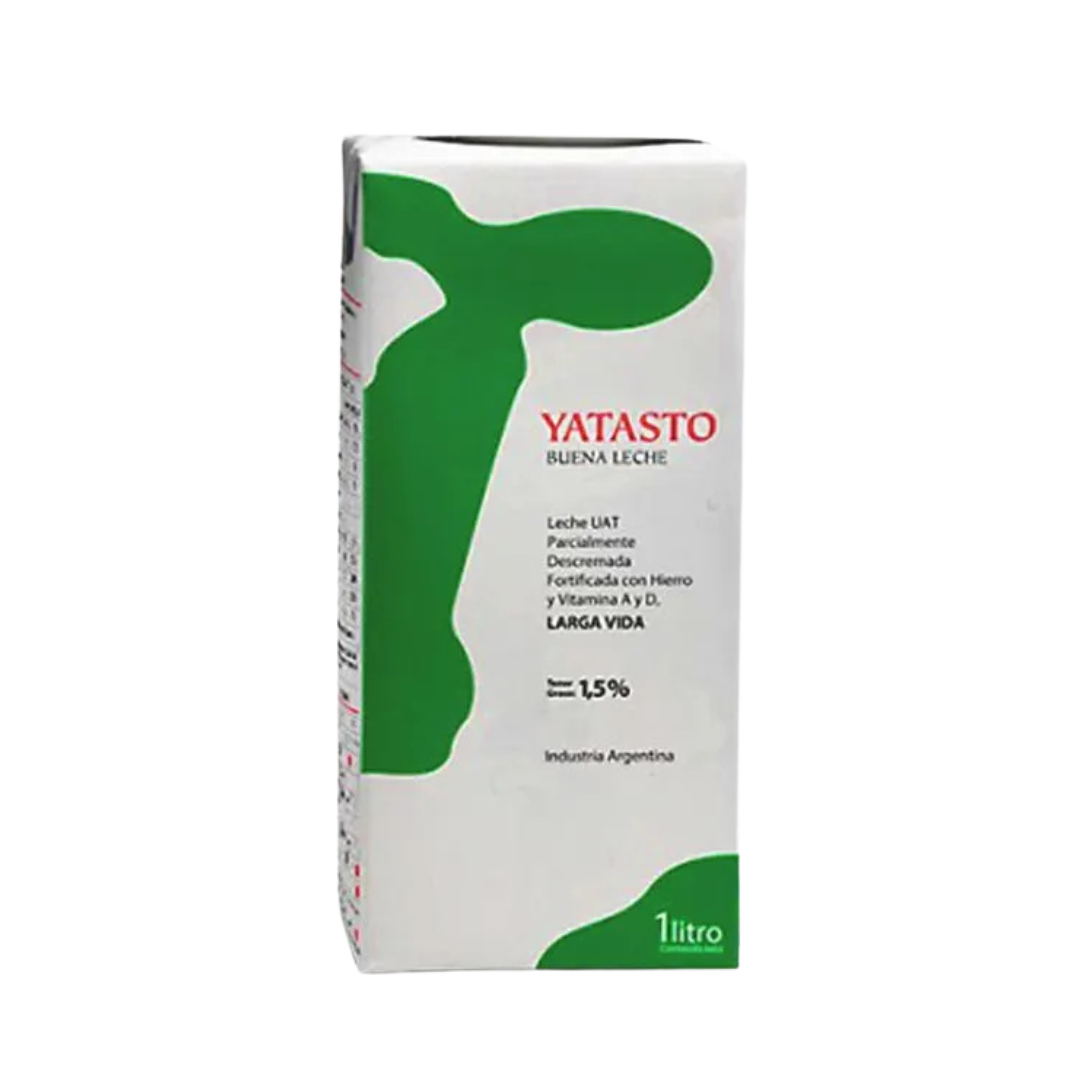 Leche Larga Vida Yatasto DESCREMADA
