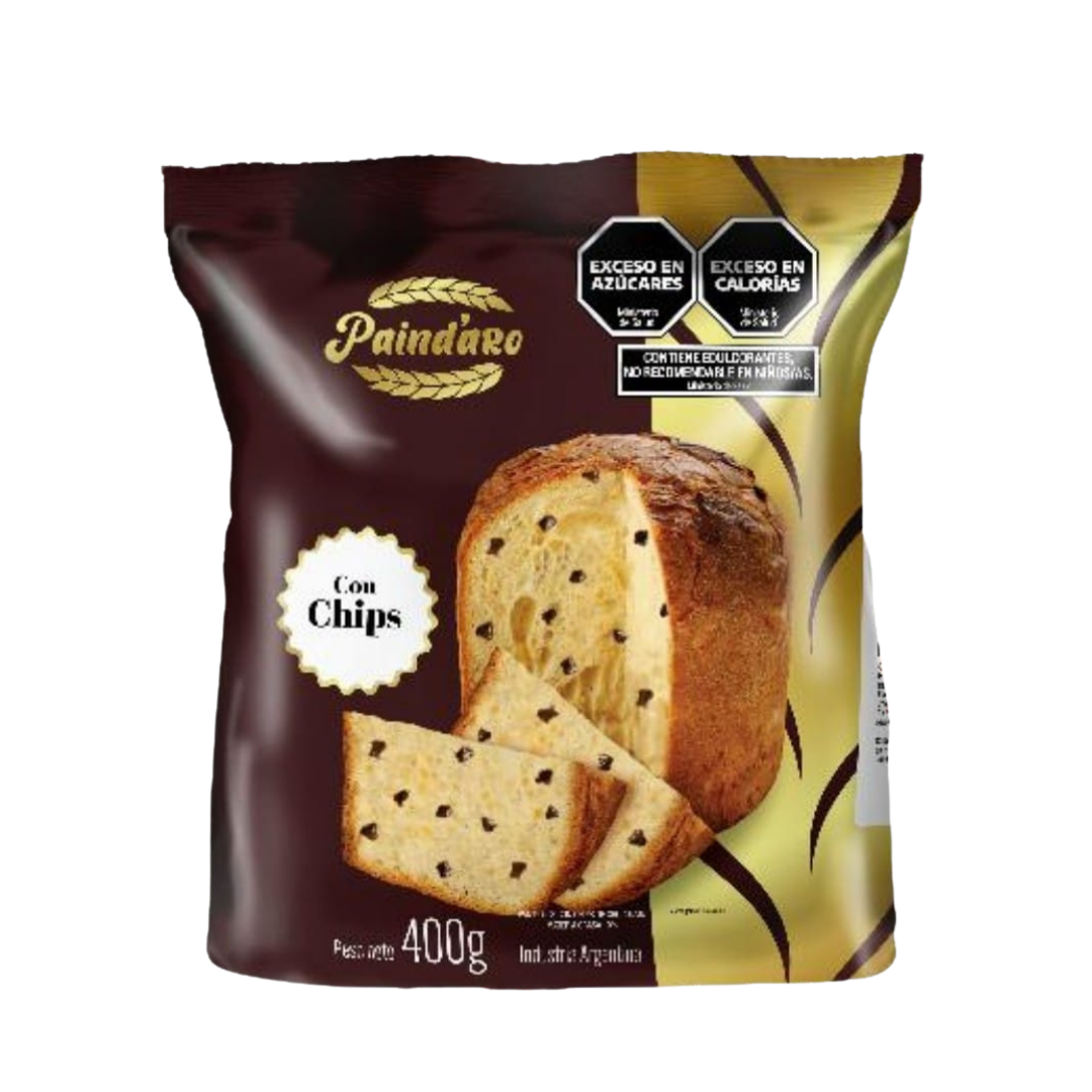Pan Dulce Paindaro 400g con CHIPS