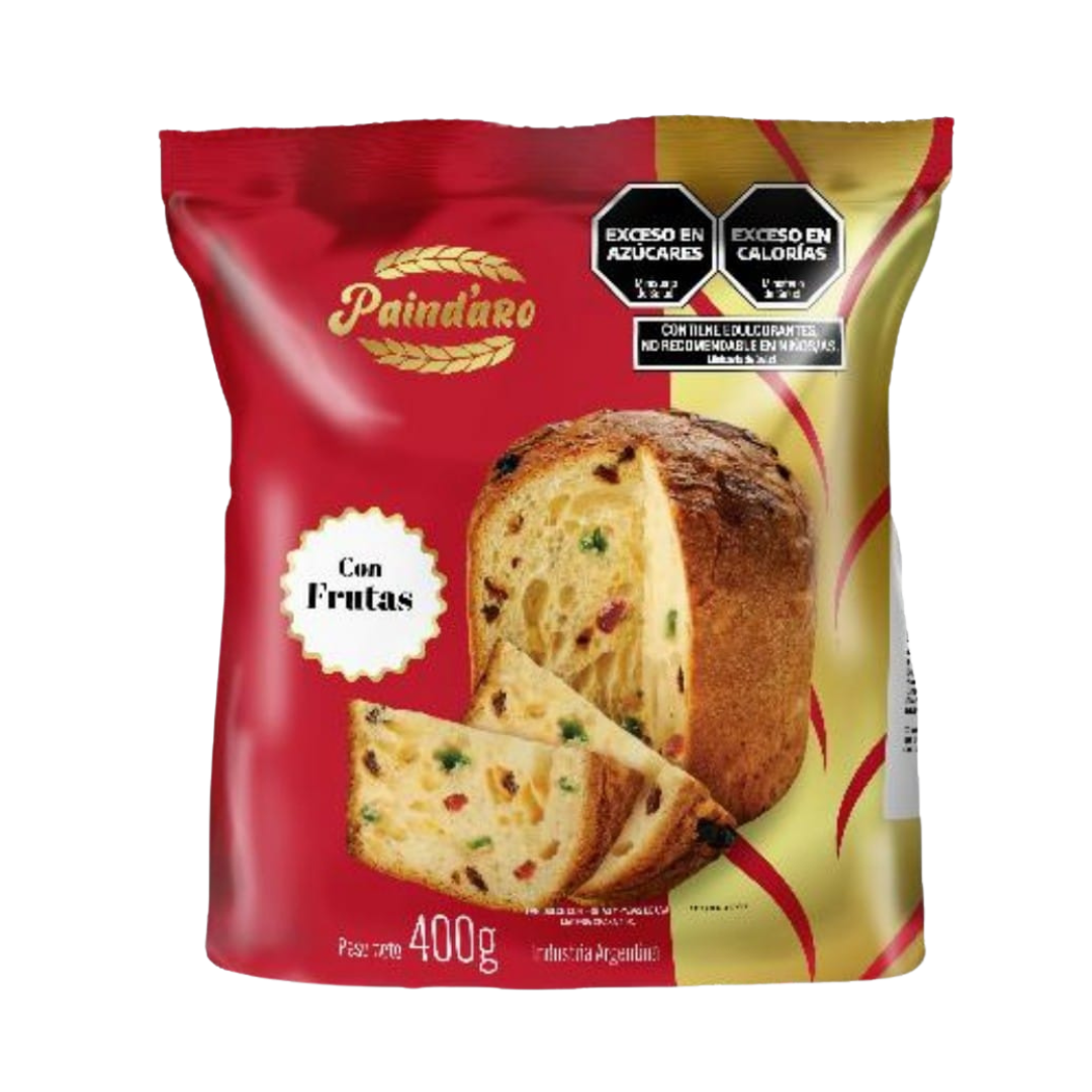 Pan Dulce Paindaro 400g con FRUTAS